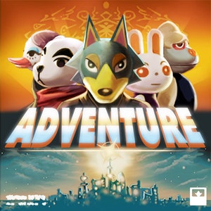 K.K. Adventure Album Art Cross Stitch Pattern