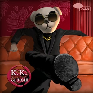 Wzór haftu krzyżykowego na albumie K.K. Cruisin