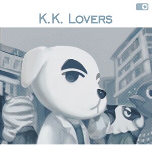 K.K. Lovers Album Art Cross Stitch Pattern
