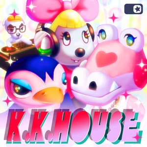 K.K. House Album Art Cross Stitch Pattern