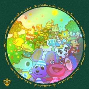 K.K. Parade Album Art Cross Stitch Pattern