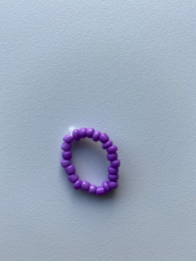 seed bead rings