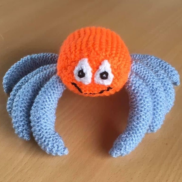 Sammy the Smiley Spider - Knitting Pattern Download