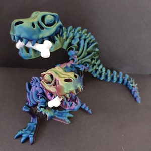 Flexi Skeleton T-Rex / dinosaur / Flexi Factory authorised seller.  As seen on TikTok