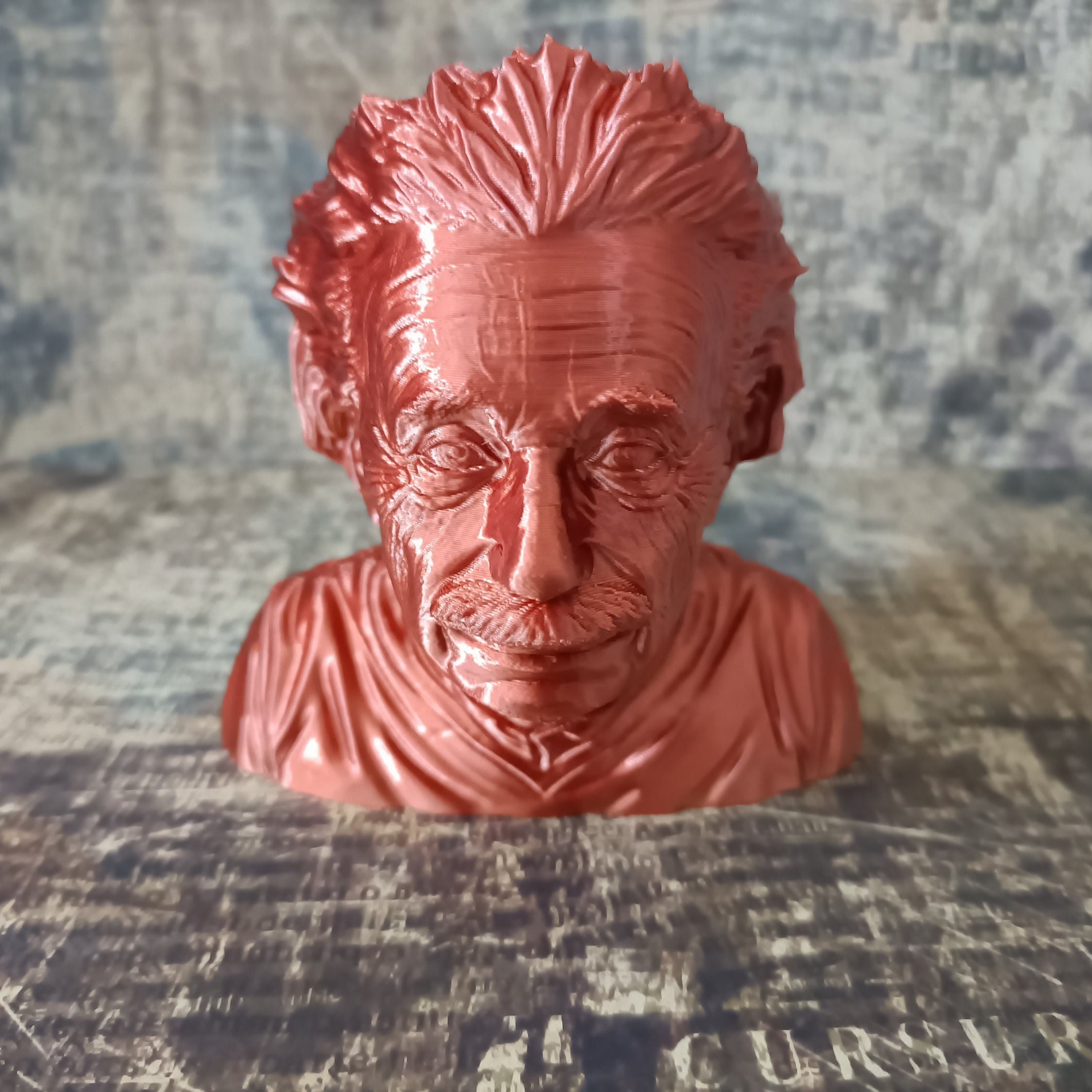 Albert Einstein Buste / Beeld diverse kleuren
