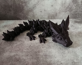 Flexi / Articulated Crystal Dragon
