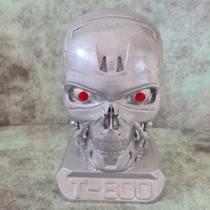 T-800 Terminator inspired head / bust replica