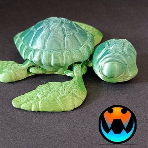 Sea Turtle Flexi / Articulated - as seen on tik tok