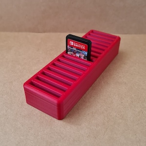 Nintendo Switch Spielkartenhalter / Halter - Personalisiert