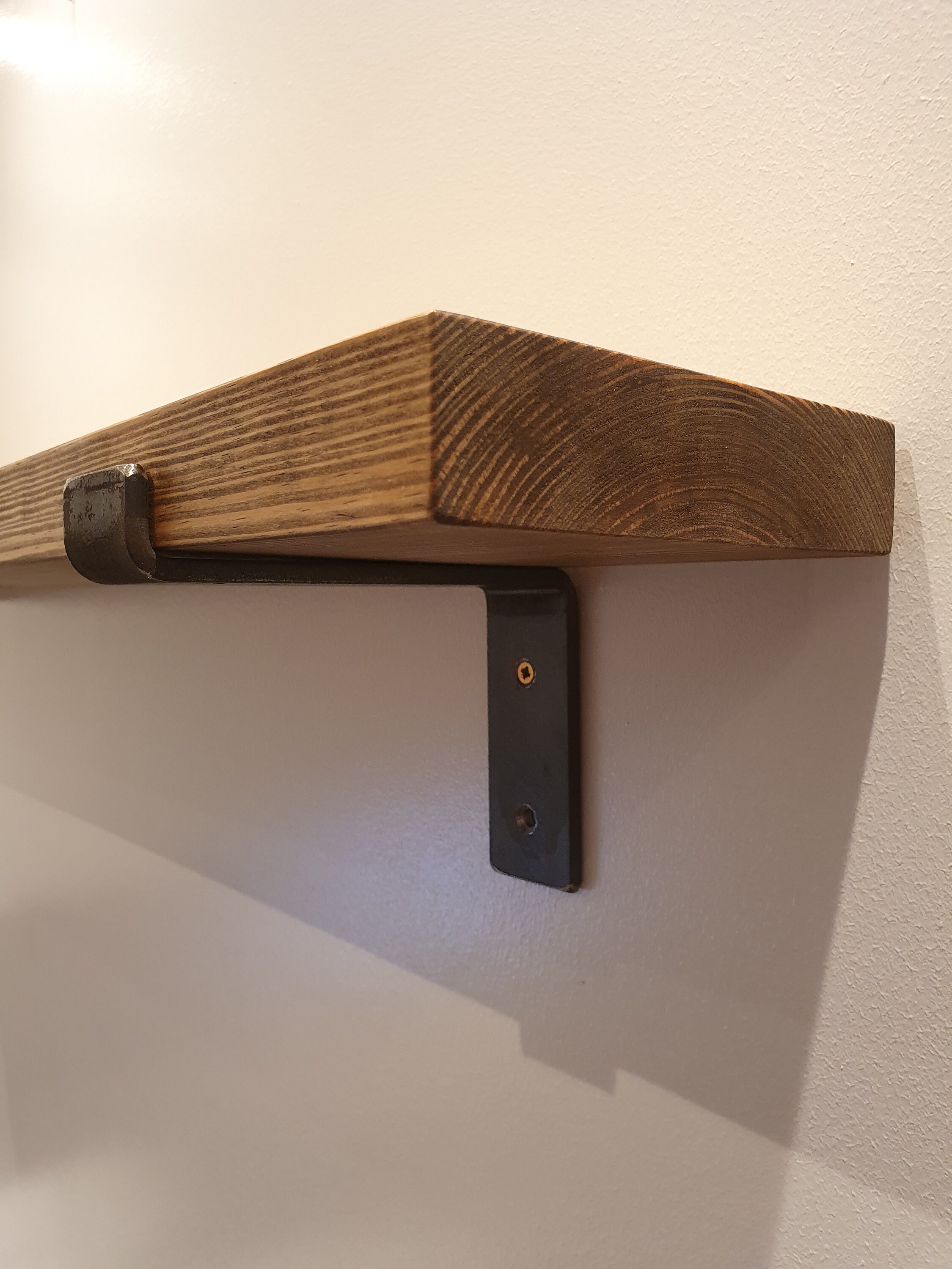 Rustic Redwood Chunky Wall Shelf 14.4cm Deep Various Lengths Etsy