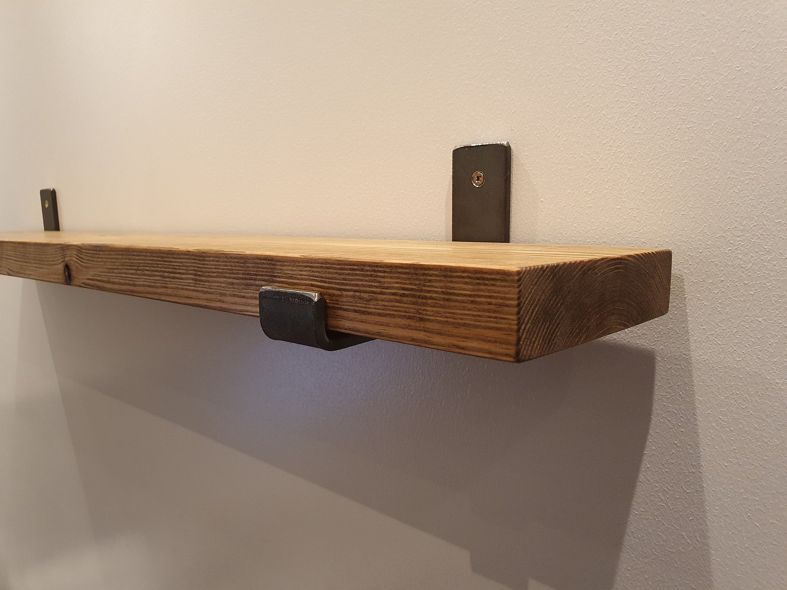 Rustic Redwood Chunky Wall Shelf 14.4cm Deep Various Lengths Etsy