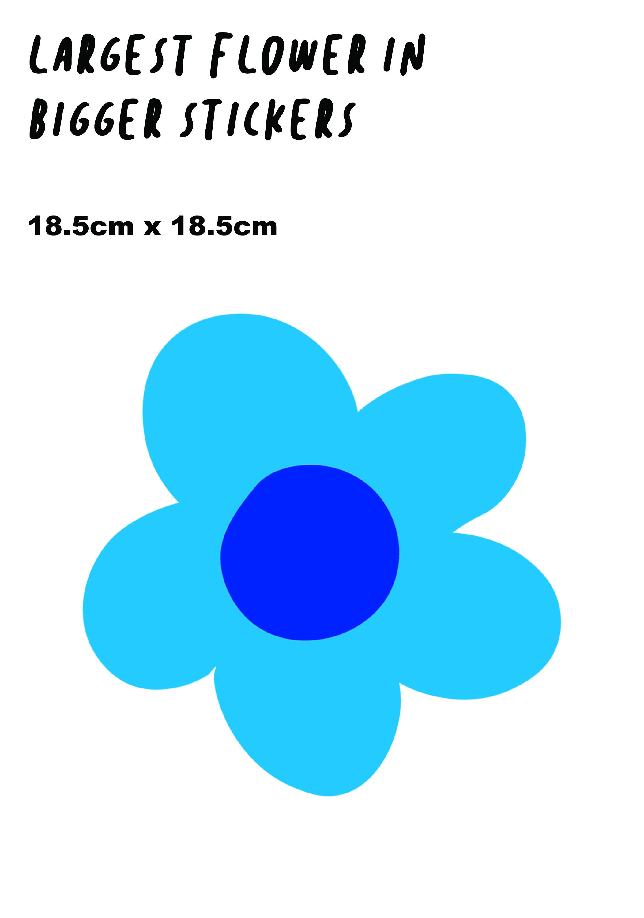 Retro flower wall stickers removable Etsy