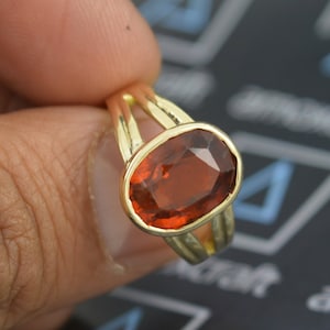 Gomed Stone Ring Etsy Canada