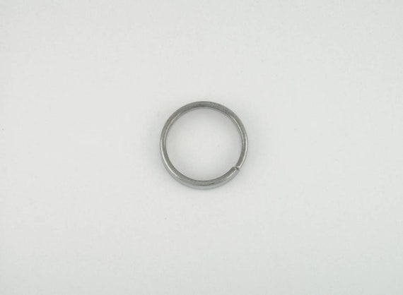 Real Black Horse Shoe Handmade Iron Ring kale Ghode Ki Naal Ring