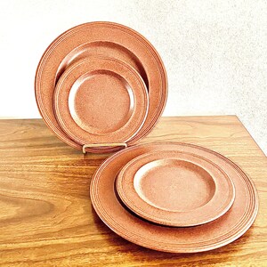 Vintage Mikasa #6501 Painted Sands Plate Set for Two