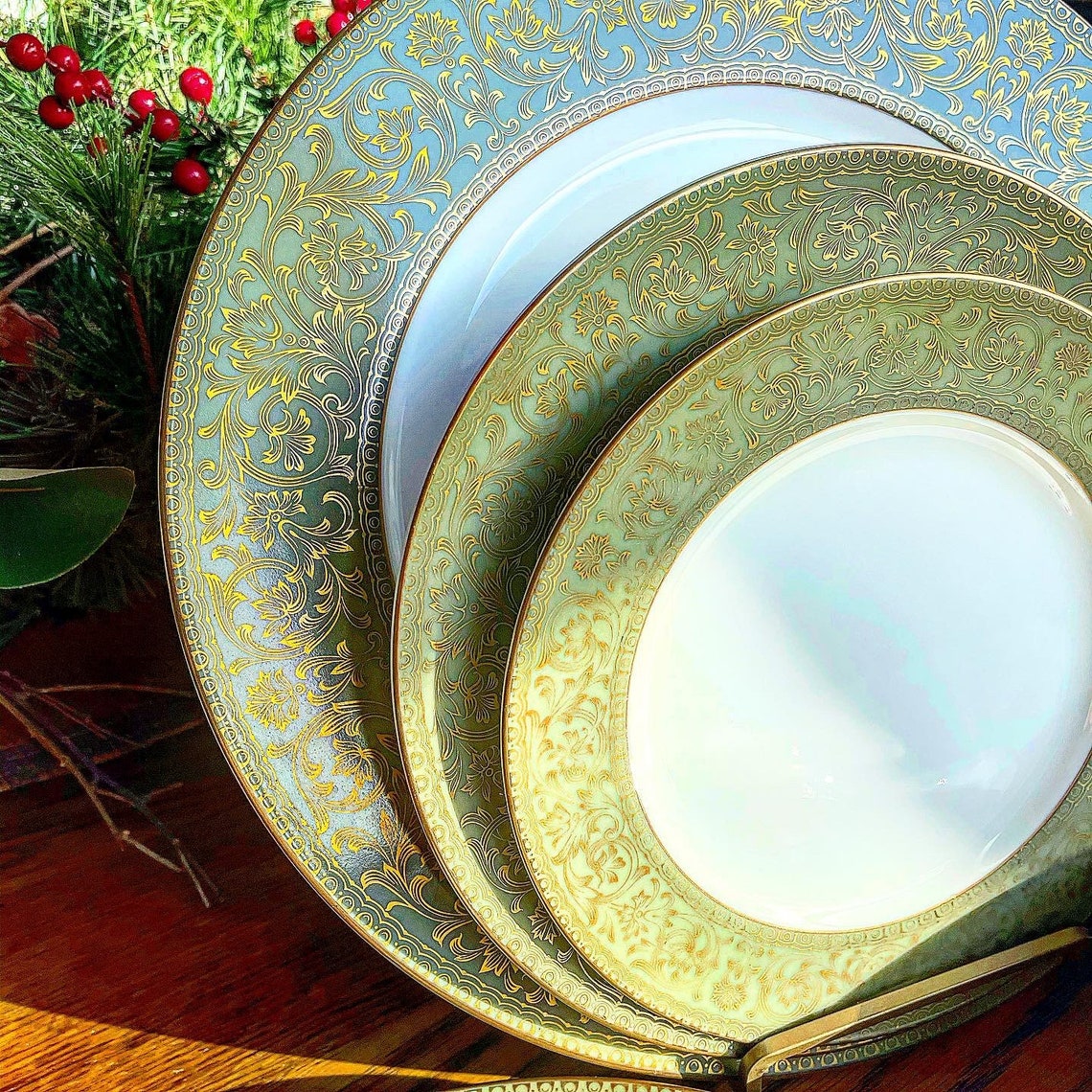 Setting for Two Vintage Sango Fine China Versailles 3632 Etsy