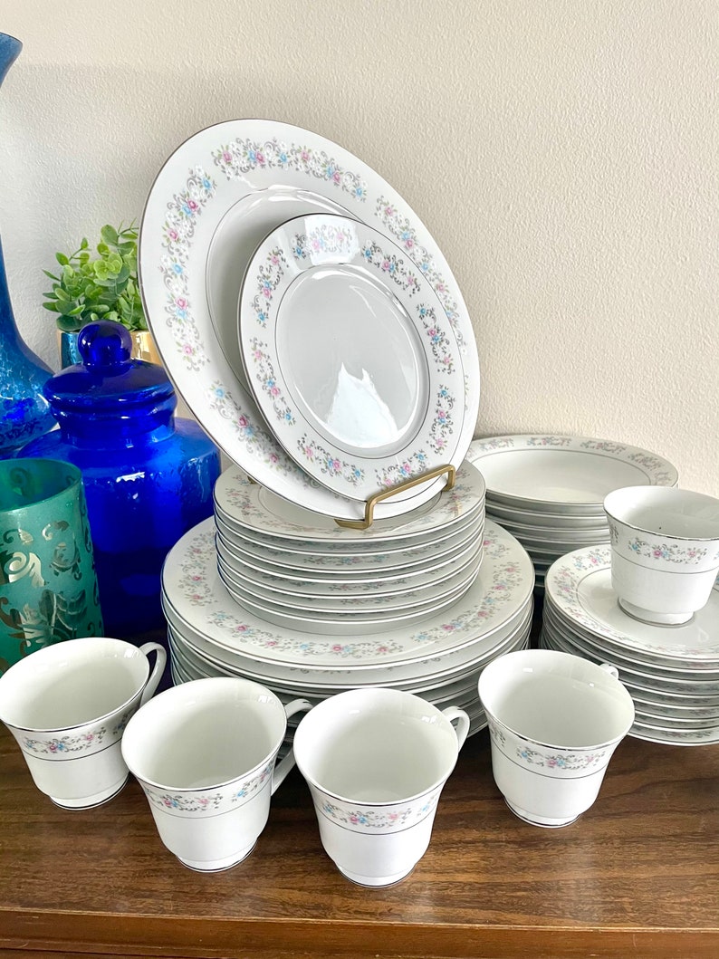 Vintage Dynasty Fine China Place Setting for SIX in the Etsy