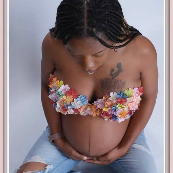 Maternity bouquet bra
