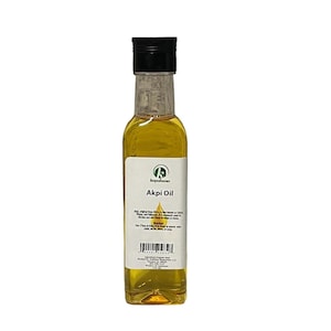 KOPABANA Cold-Pressed Akpi Oil – Njansan Oil, 16 fl oz Bottle