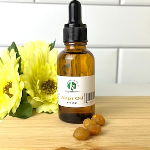 Akpi Oil Ndjansan Ricinodendron heudelotii Cold Pressed Organic Extra Virgin / Massage Oil 1oz image 2