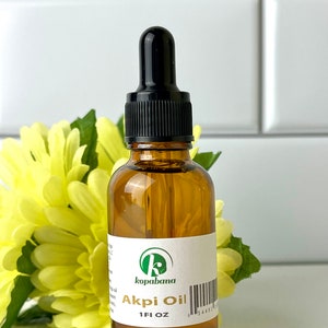 Akpi Oil Ndjansan Ricinodendron heudelotii Cold Pressed Organic Extra Virgin / Massage Oil 1oz image 4