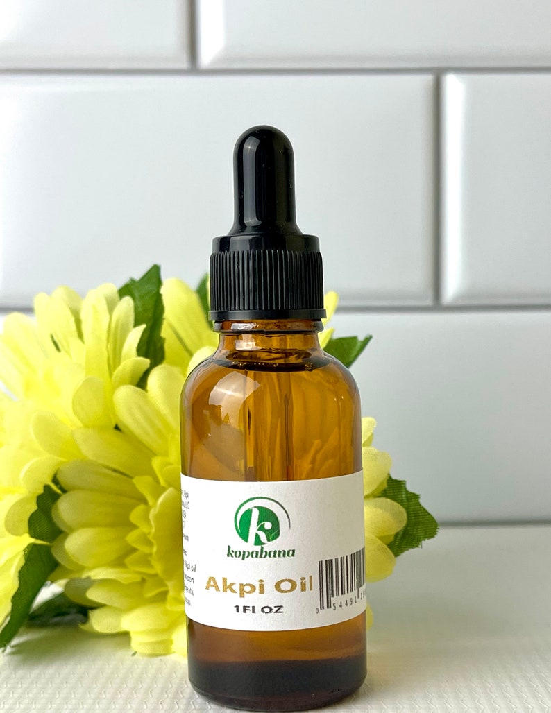 Akpi Oil Ndjansan Ricinodendron heudelotii Cold Pressed Organic Extra Virgin / Massage Oil 1oz image 4