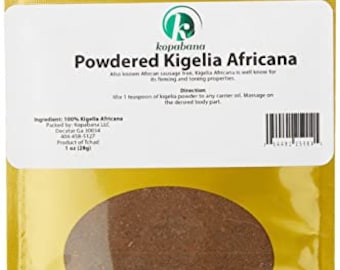 Kigelia Africana| African Sausage powder| Djanta| Malawi Mvunguti | Kigeria Pinnata| Pandoro 1oz