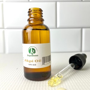 Akpi Oil Ndjansan Ricinodendron heudelotii Cold Pressed Organic Extra Virgin / Massage Oil 1oz image 5