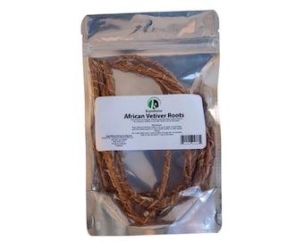 Kopabana Organic African Vetiver Roots, Gongoli, khamaré, Rène - 5 pcs