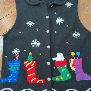 Ugly/Tacky Christmas Sweater/Vest