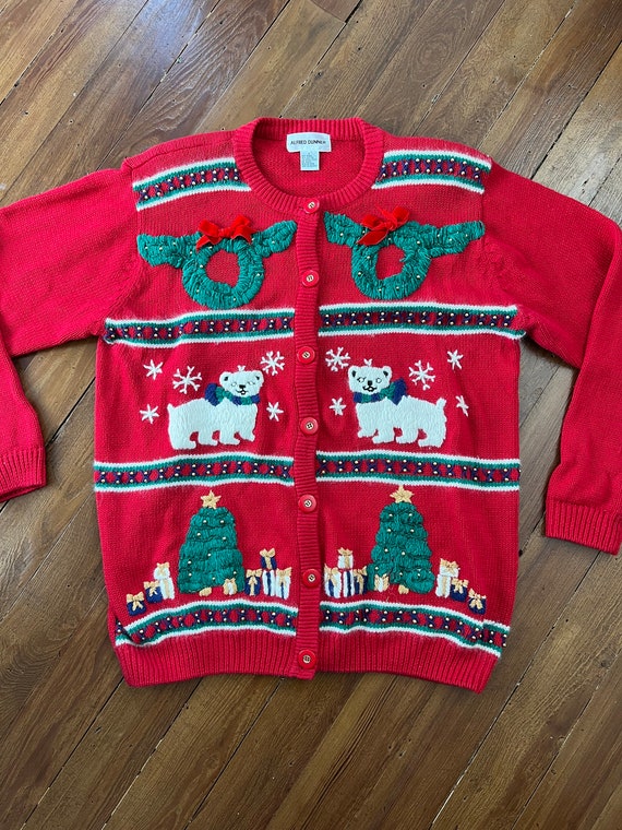 Vintage Christmas Sweater / Ugly Christmas Sweater - image 1