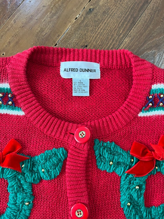 Vintage Christmas Sweater / Ugly Christmas Sweater - image 4