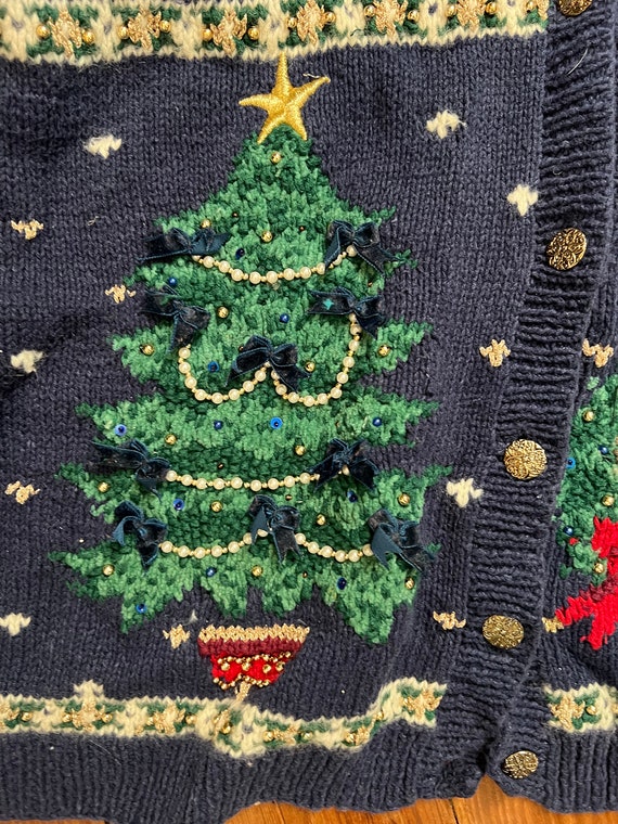 Vintage Ugly Christmas Sweater - image 3