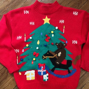 Vintage Christmas Sweater/Ugly Sweater Party