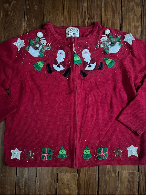 Vintage Christmas/Holiday sweater / ugly sweater … - image 1