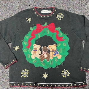 Vintage Christmas/Holiday Sweater/ Ugly Sweater Party