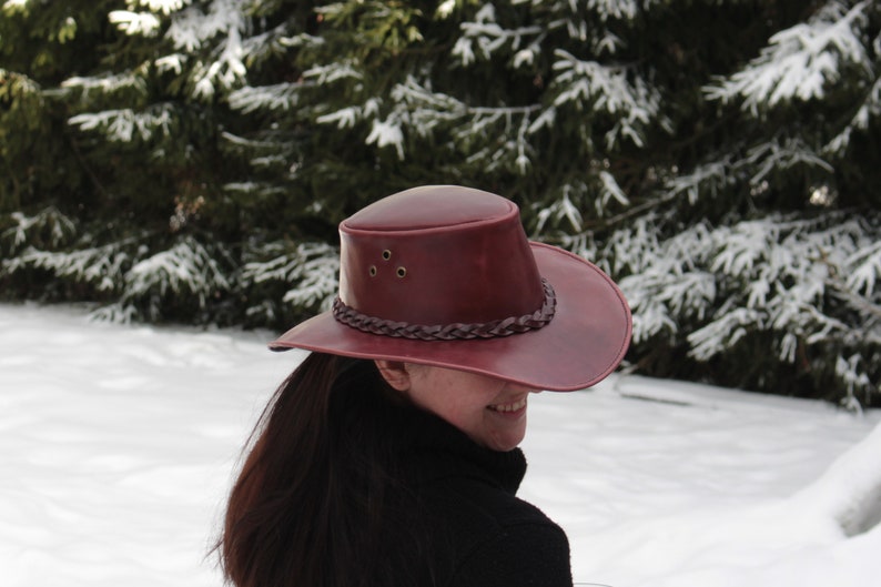 Leather Hat Pattern Digital PDF Template Etsy Canada