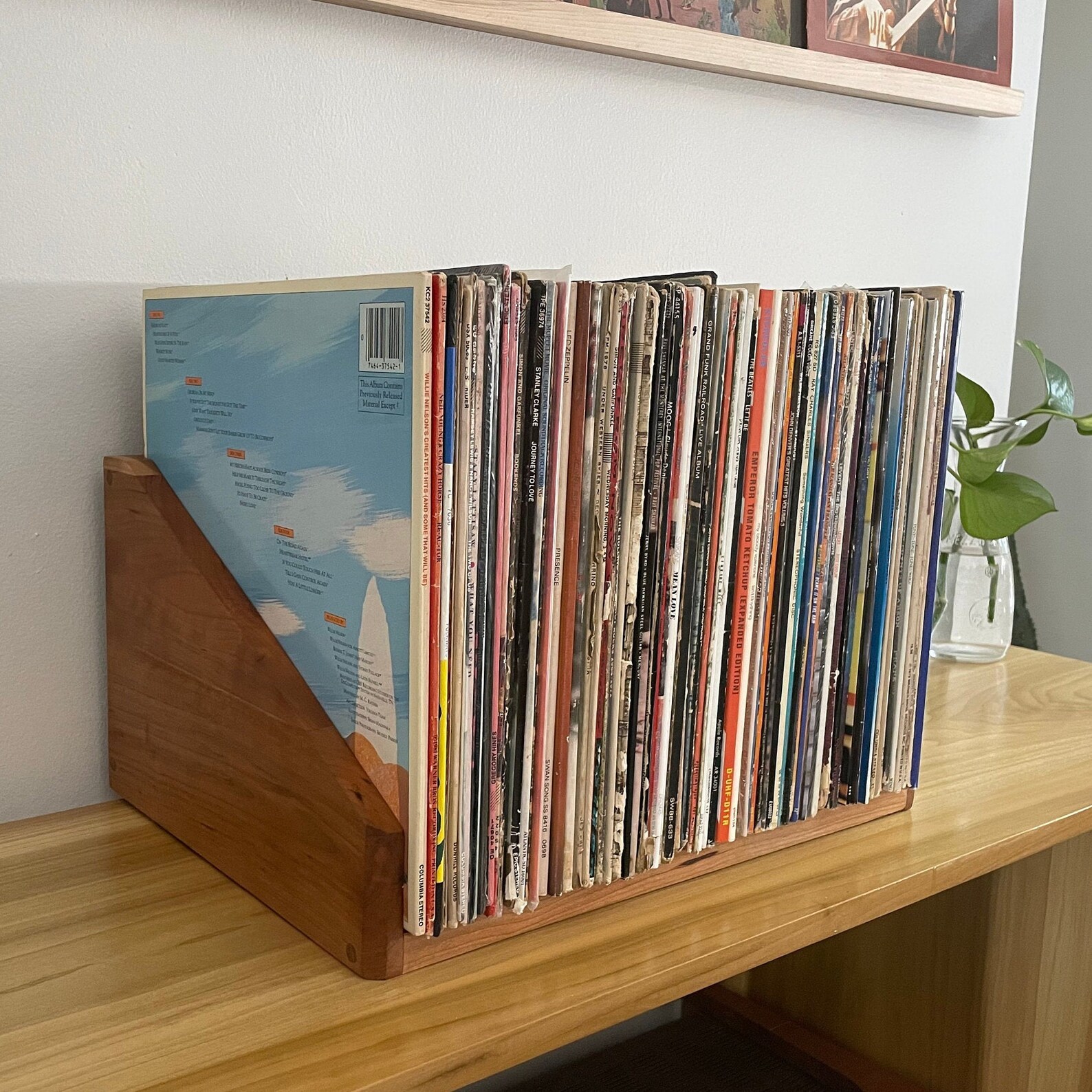 Large record case vinyl storage case LP storage case Etsy