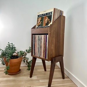 Record Storage Stand / Front Flip Case / Vinyl Display Case