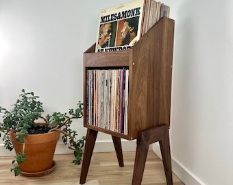 Record Storage Stand / Front Flip Case / Vinyl Display Case
