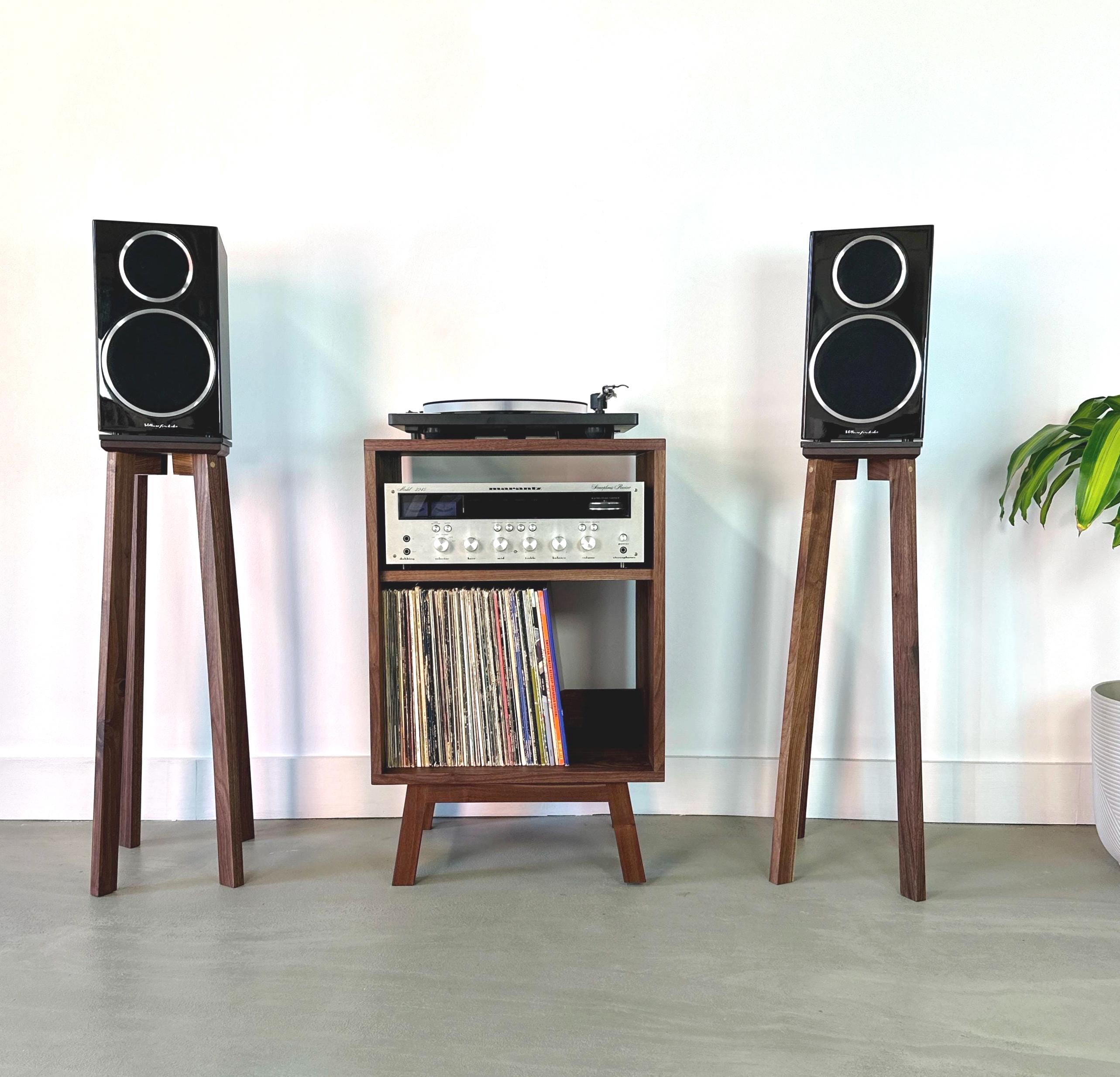Customizable Record Storage Console / Record Player Stand / Solid ...