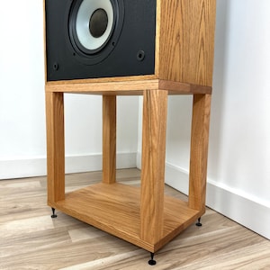 Speaker Stands / Hf4’s / Completely Customizable / Solid Hardwood ...