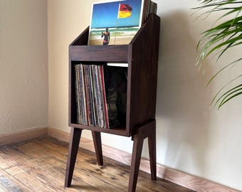 Record Storage Stand / Front Flip Case / Vinyl Display Case