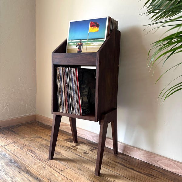 Soporte para guardar discos / Estuche con tapa frontal / Estuche para exhibir vinilos