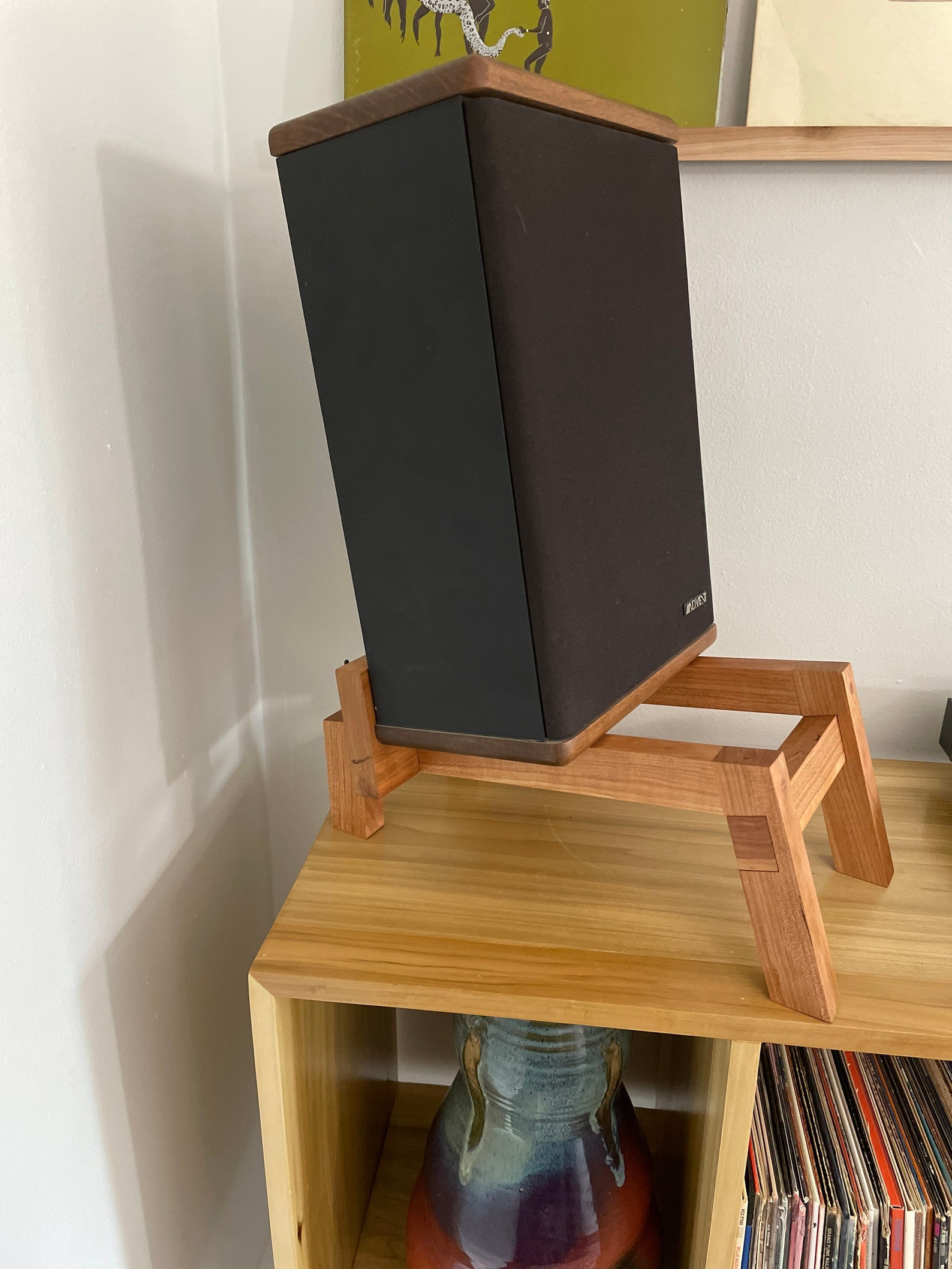 Bookshelf Speaker Stand Set / Customizable Speaker Stands Etsy