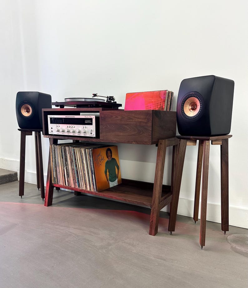 Speaker Stand Set / Tall and Customizable Bookshelf Speaker Stand / HF1’s image 6