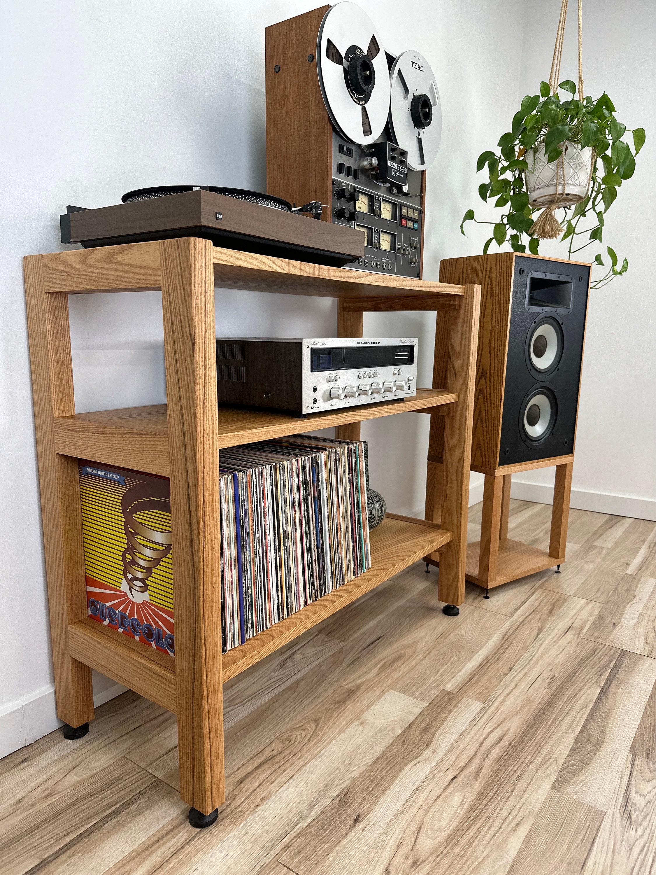 Solid Wood Speaker Stand by Hifiracks on DeviantArt, Stands 