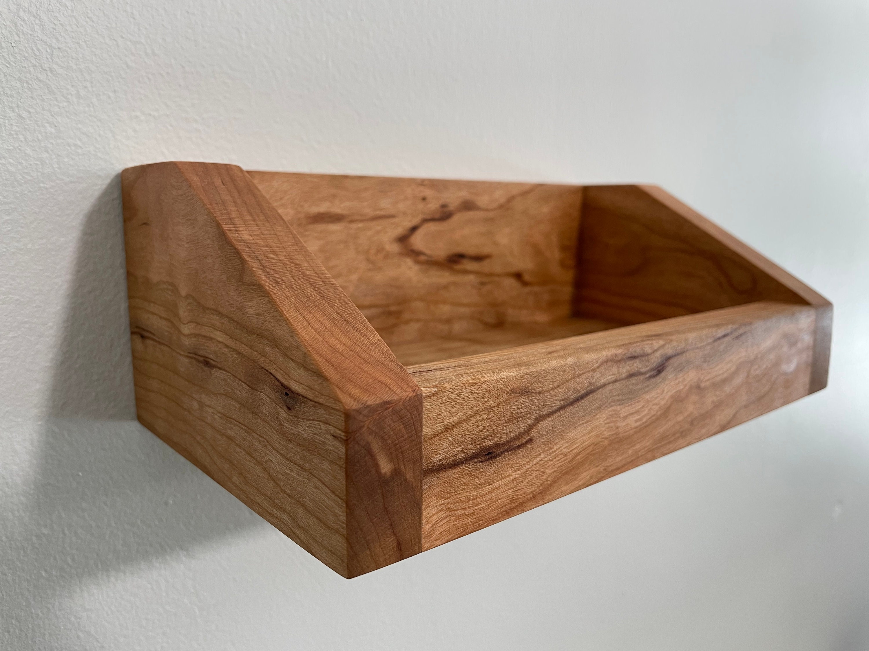 7 Floating record shelf 45 floating record display 45 Etsy