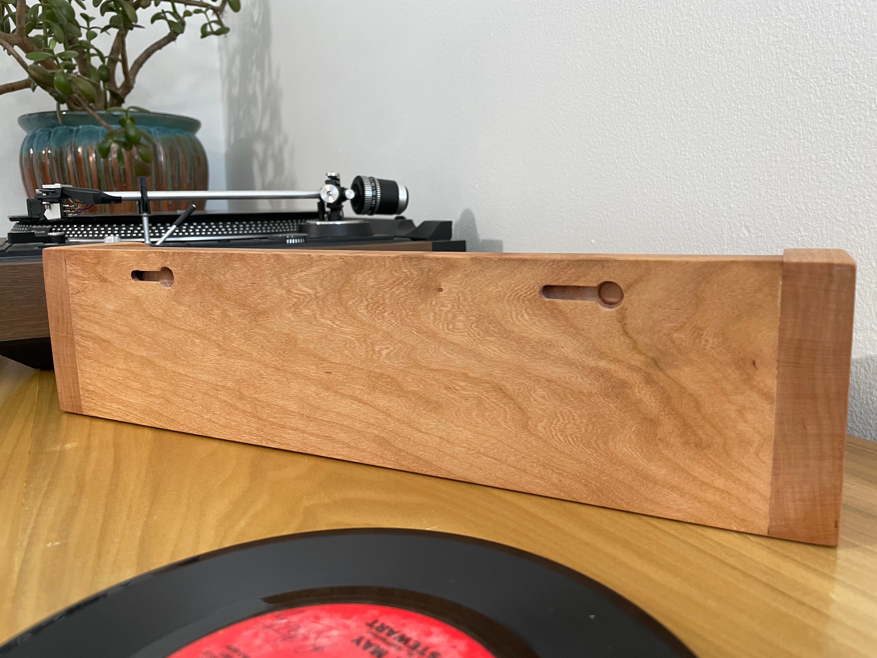 Floating Record Shelf Floating Record Display Record Etsy