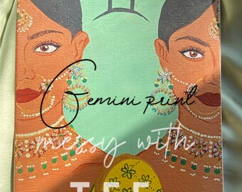 GEMINI Desi Horoscope Print